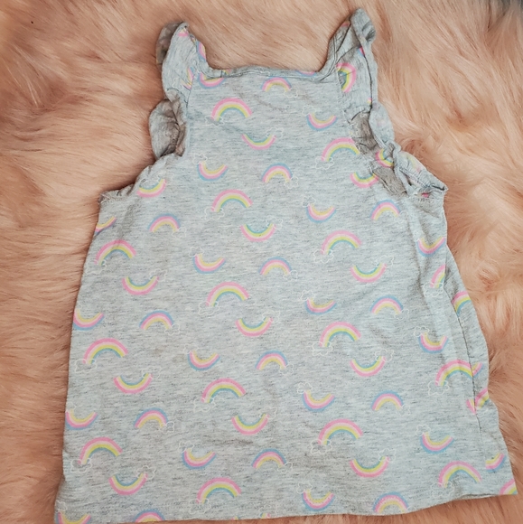 💎2/$10 Jumping Beans Rainbow Cloud Ruffle Tank - Picture 5 of 6